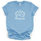 Namaste Lotus Yoga & Meditation Tee - Bella + Canvas Modern Fit