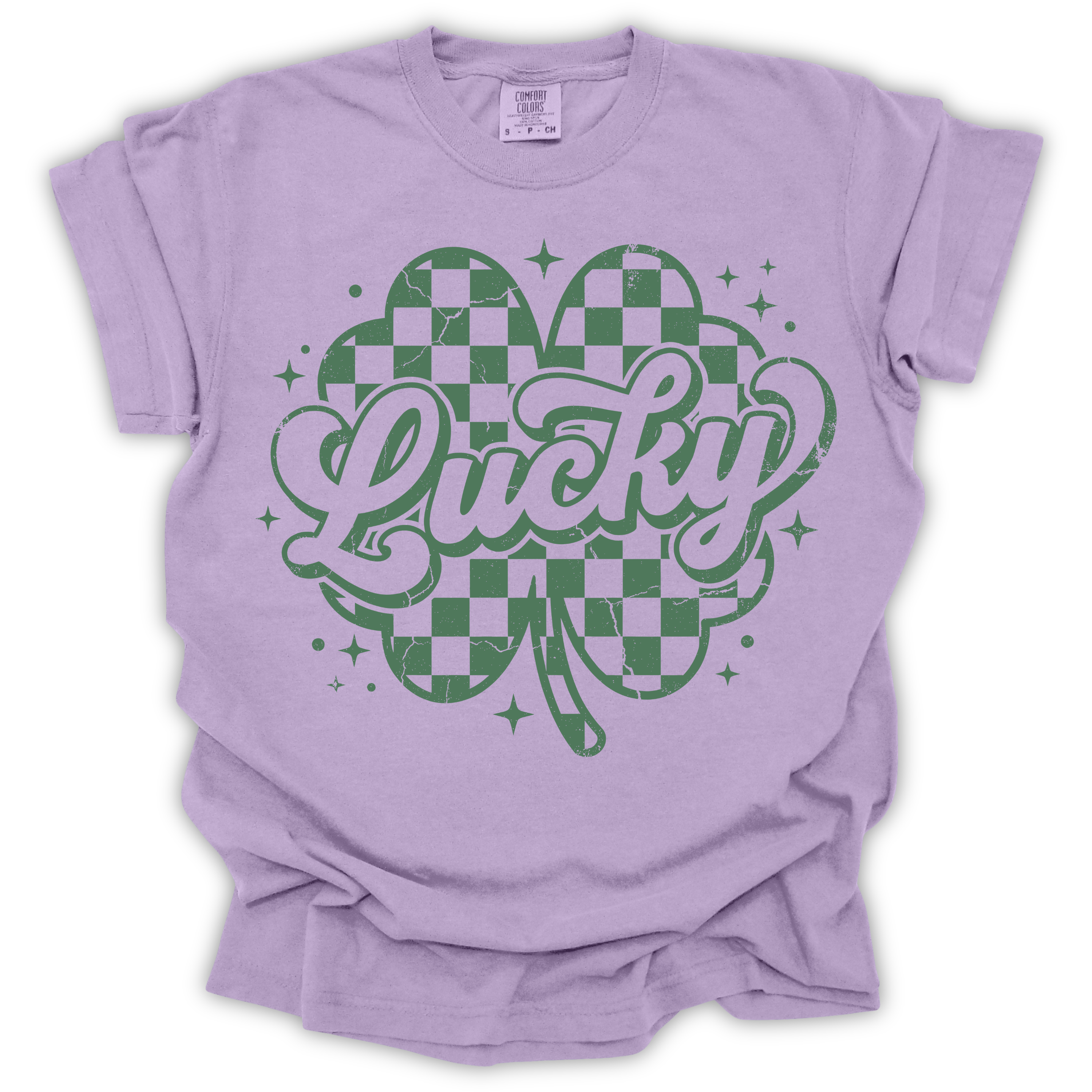 Lucky Shamrock Irish T-Shirt – Comfort Colors Relaxed Fit