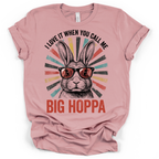 Big Hoppa Bunny Easter T-Shirt - Bella + Canvas Modern Fit