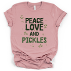 Peace Love and Pickles Tee – Bella + Canvas Modern Fit