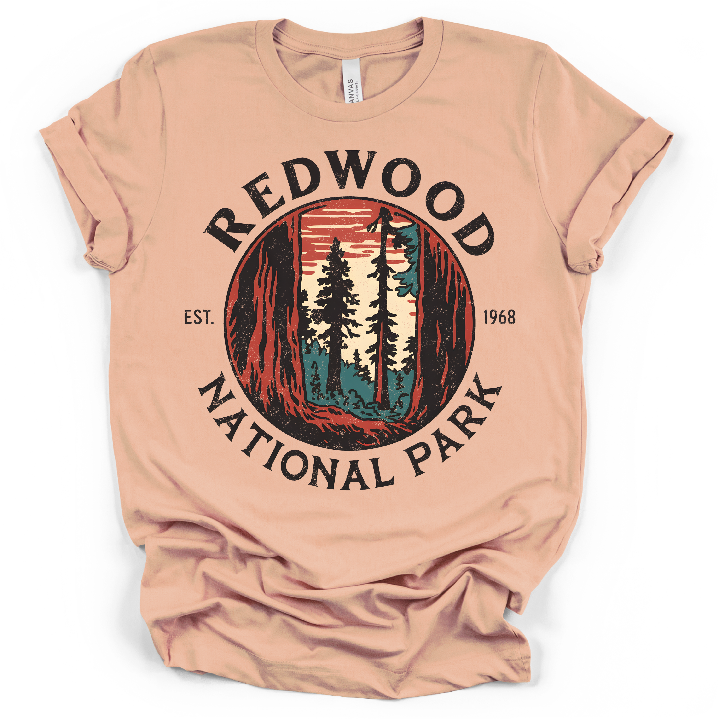 Redwood National Park Tee - Bella + Canvas Modern Fit