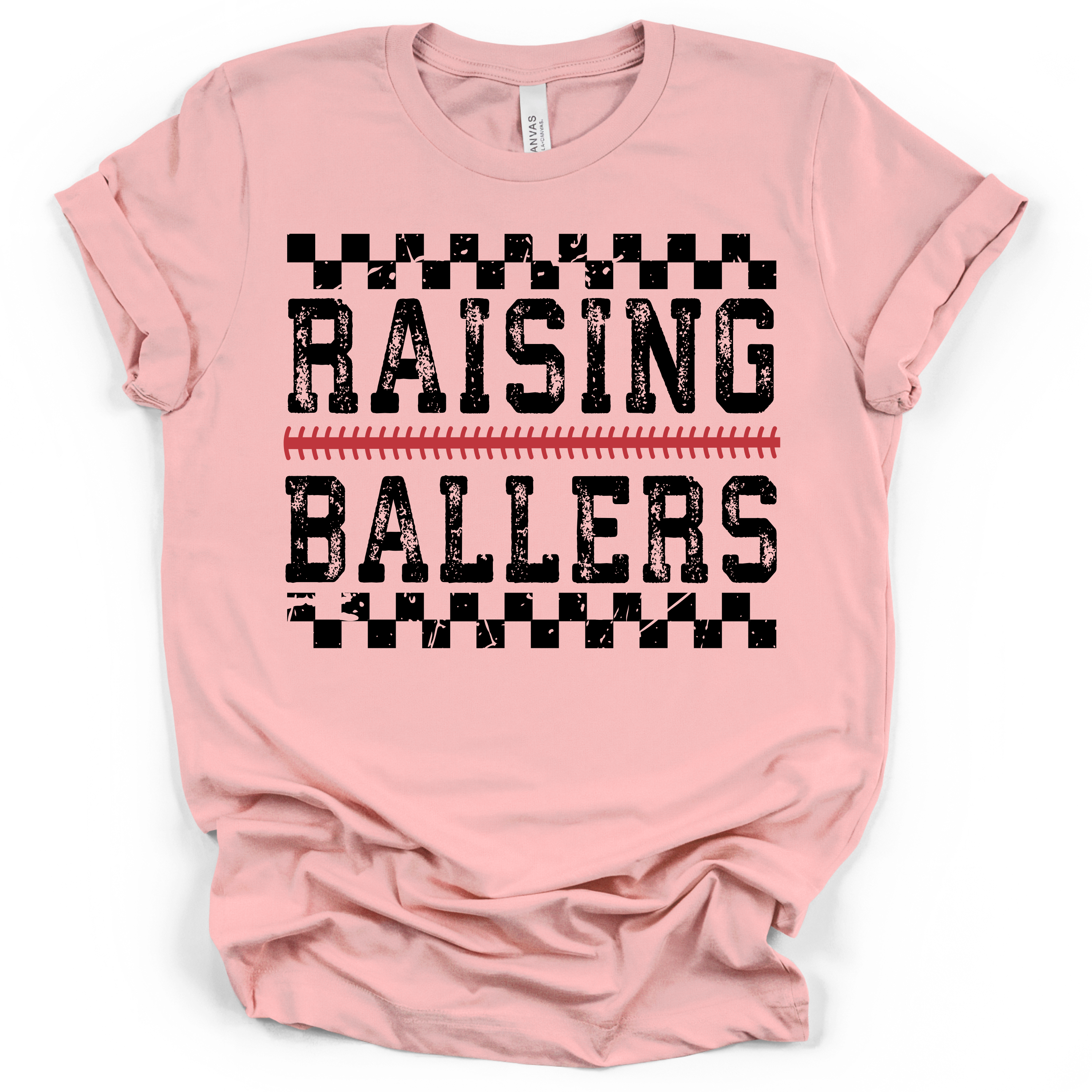 Raising Ballers Baseball Mom/Dad T-Shirt – Bella + Canvas Modern Fit