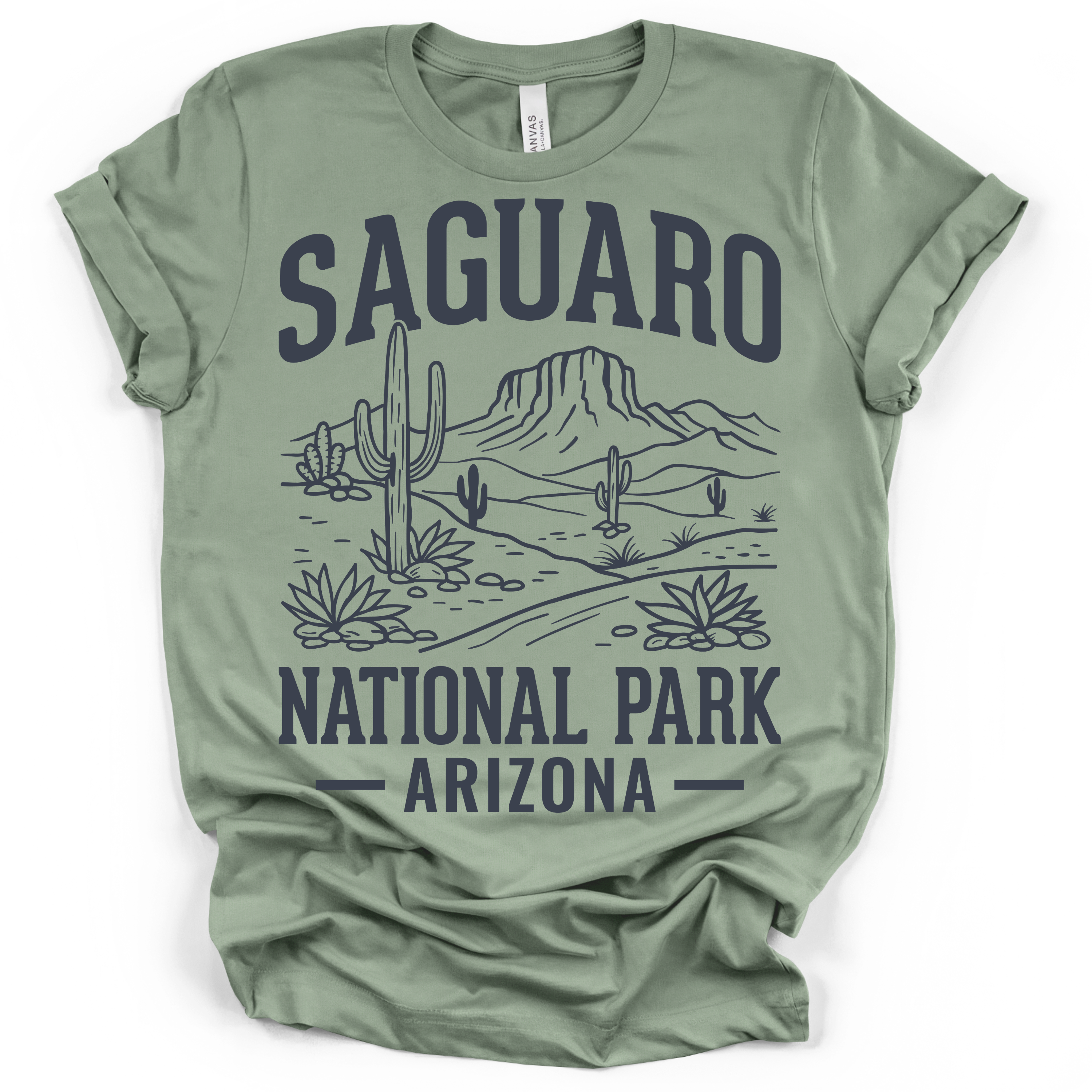 Saguaro National Park T-Shirt – Bella + Canvas