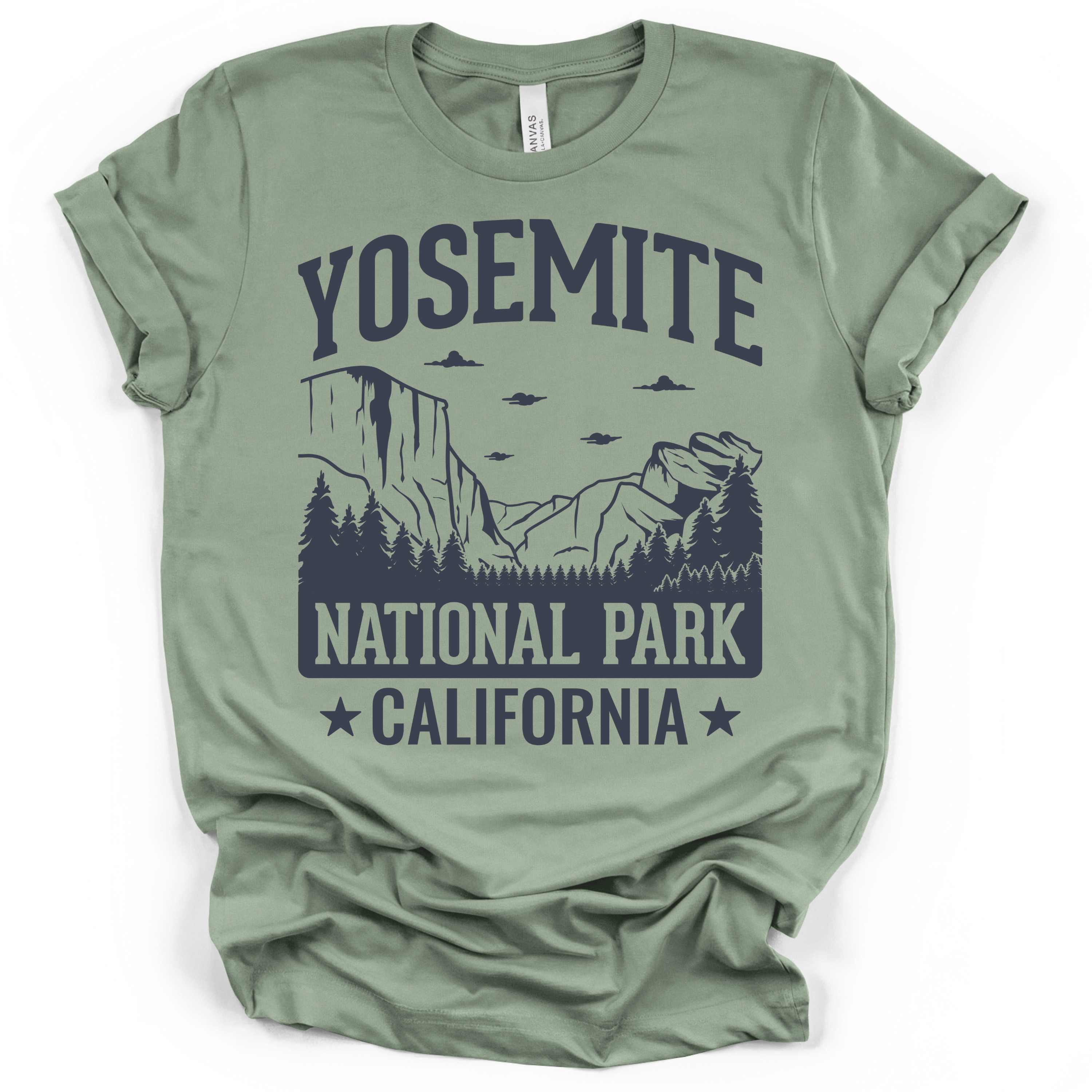 Yosemite National Park Tee – Bella + Canvas Modern Fit
