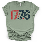 1776 Patriotic America T-Shirt – Bella + Canvas Modern Fit