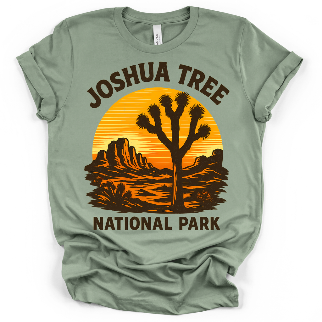 Joshua Tree National Park Tee - Bella + Canvas Modern Fit