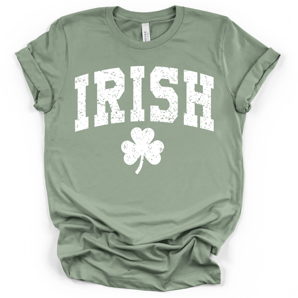Irish Shamrock Tee – Bella + Canvas Modern Fit