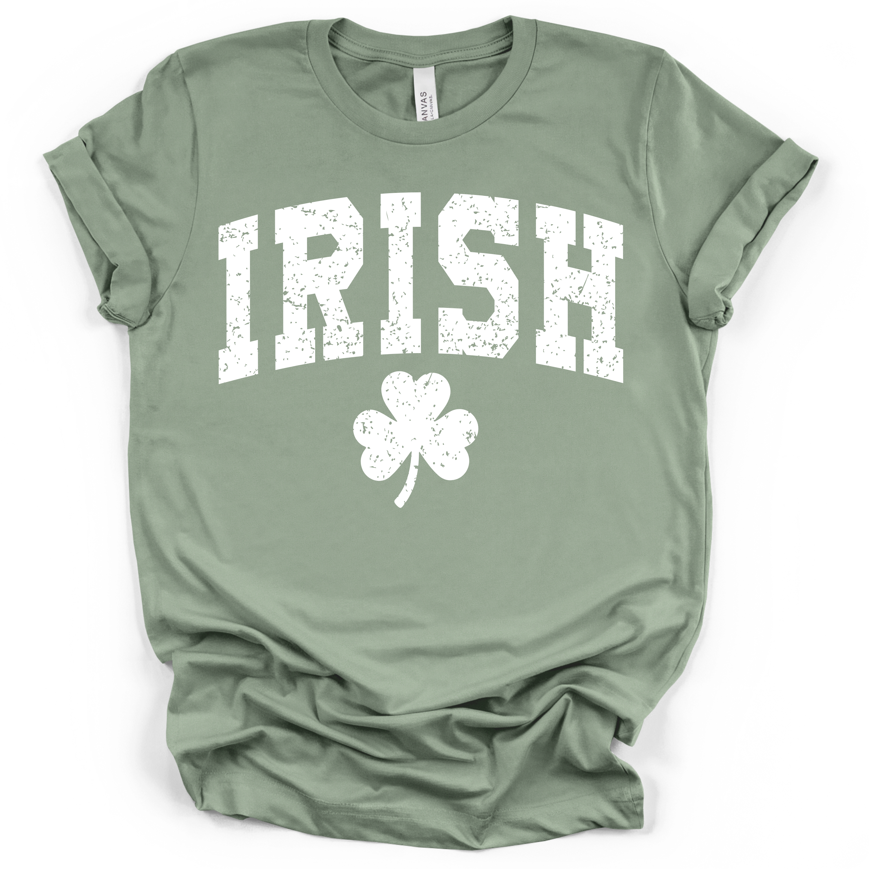 Irish Shamrock St. Patrick's Day T-Shirt – Bella + Canvas Modern Fit