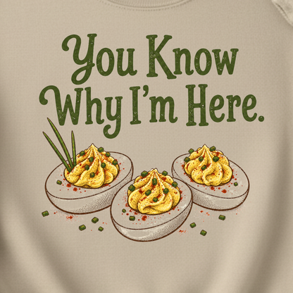 Why I'm Here Crewneck