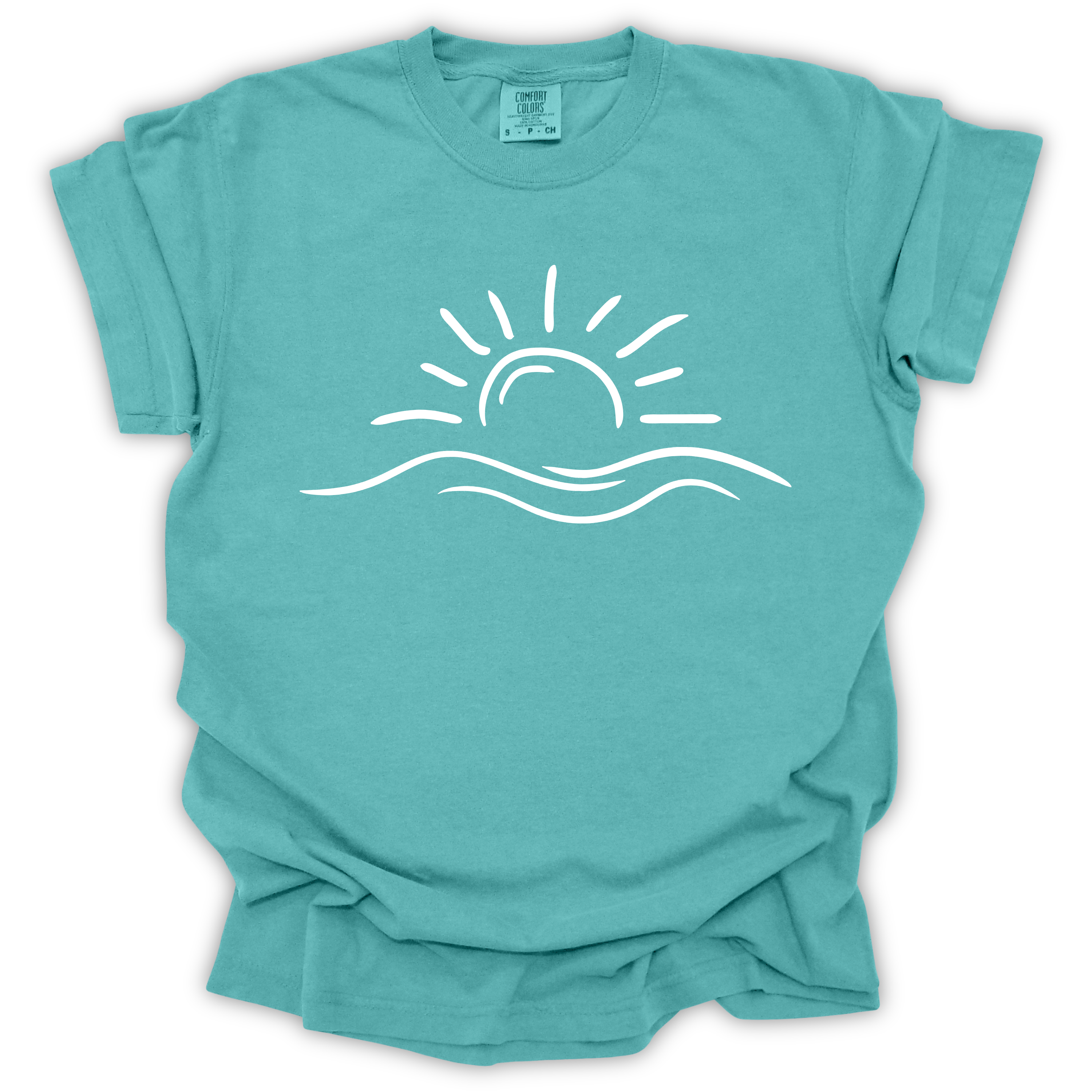 Sunrise Wave Tee - Comfort Colors Relaxed Fit
