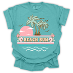 Beach Bum Palm Trees Tee – Comfort Colors Relaxed Fit