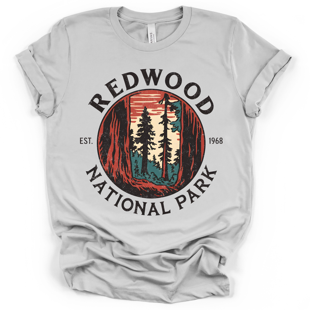 Redwood National Park Tee - Bella + Canvas Modern Fit