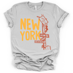 New York Street Sign T-Shirt – Bella + Canvas Modern Fit