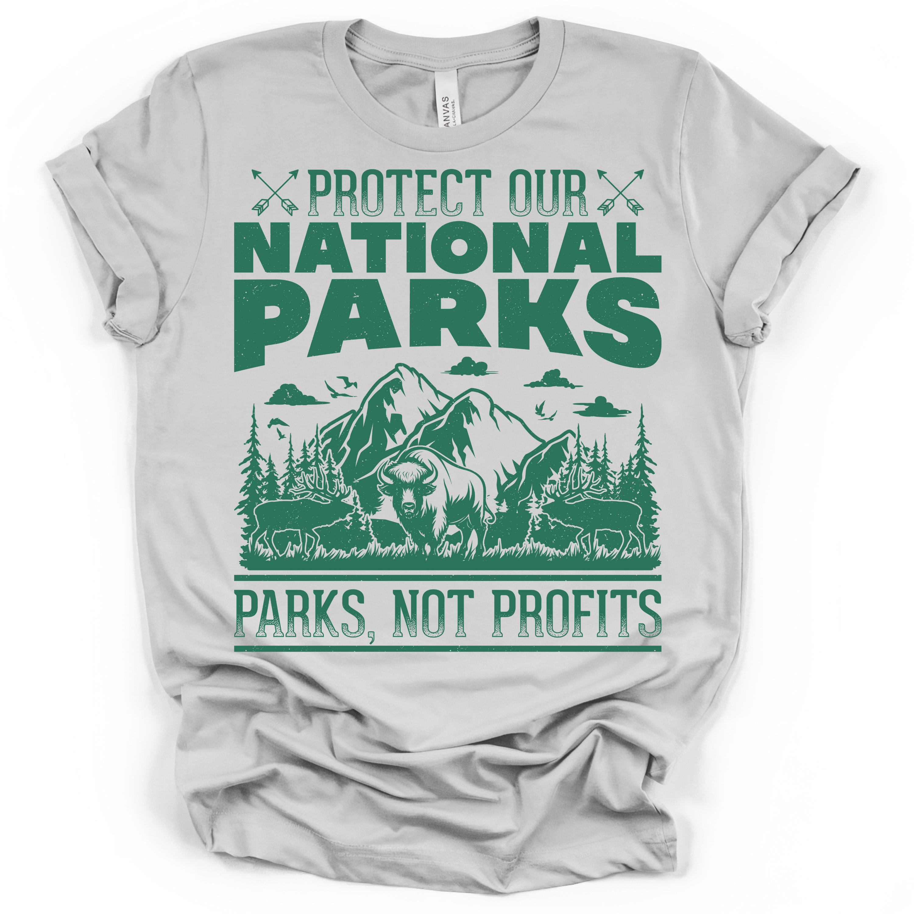 Protect Our National Parks Tee - Bella + Canvas Modern Fit