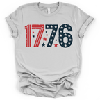 1776 Patriotic America T-Shirt – Bella + Canvas Modern Fit
