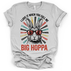 Big Hoppa Bunny Easter T-Shirt - Bella + Canvas Modern Fit