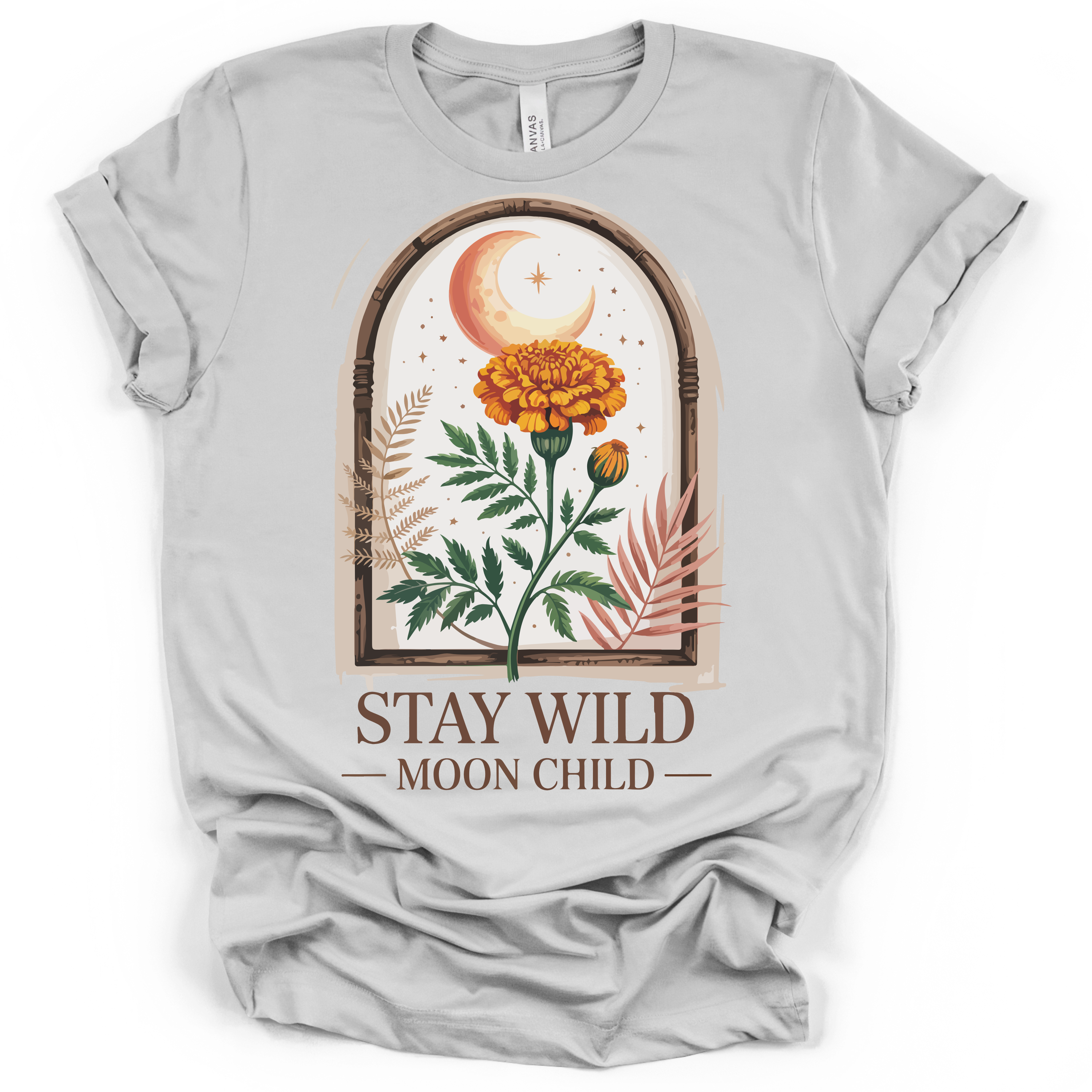 Stay Wild Moon Child T-Shirt – Bella + Canvas Modern Fit
