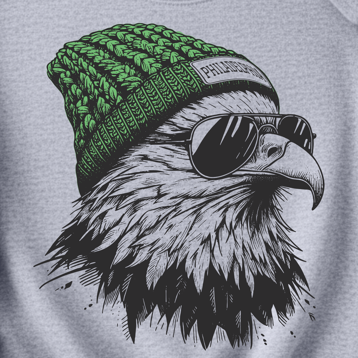 Eagles Philly Aviator Crewneck