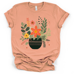 Boho Botanical T-Shirt – Bella + Canvas Modern Fit