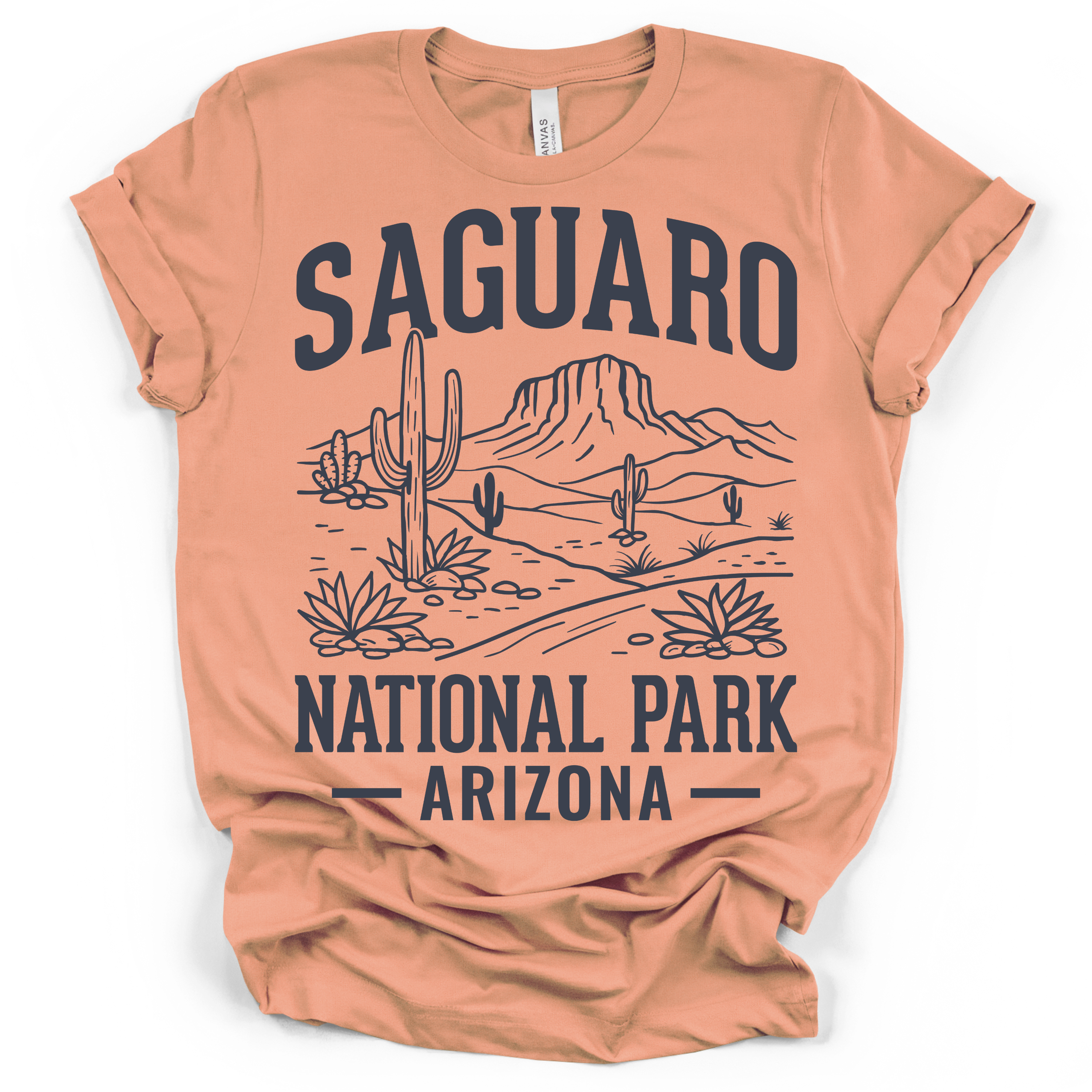Saguaro National Park T-Shirt – Bella + Canvas