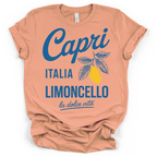 Capri Italia Limoncello Lemons T-Shirt – Bella + Canvas Modern Fit