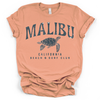 Malibu California Beach & Surf Club Tee – Bella + Canvas Modern Fit