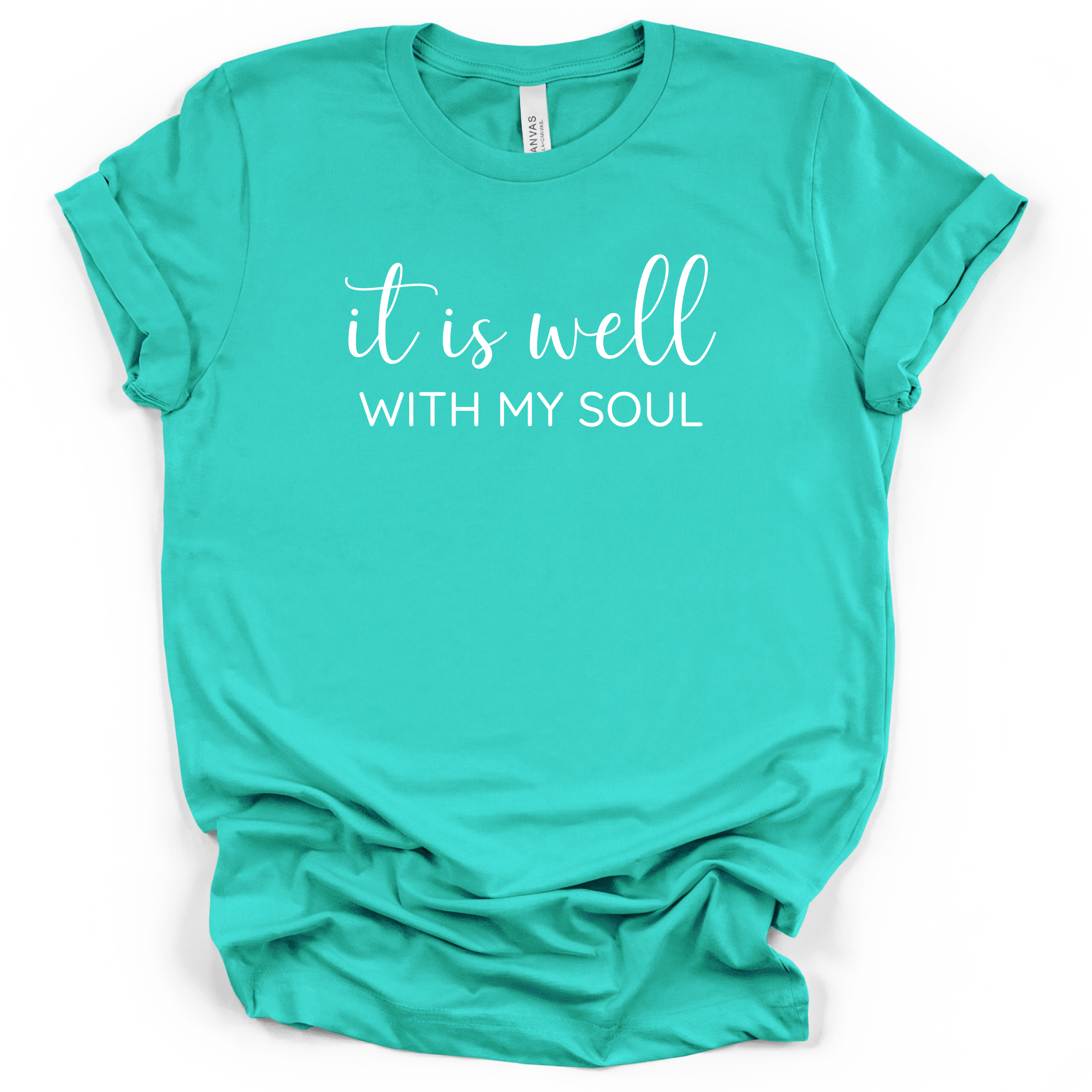 It Is Well With My Soul Tee - Bella + Canvas Modern Fit