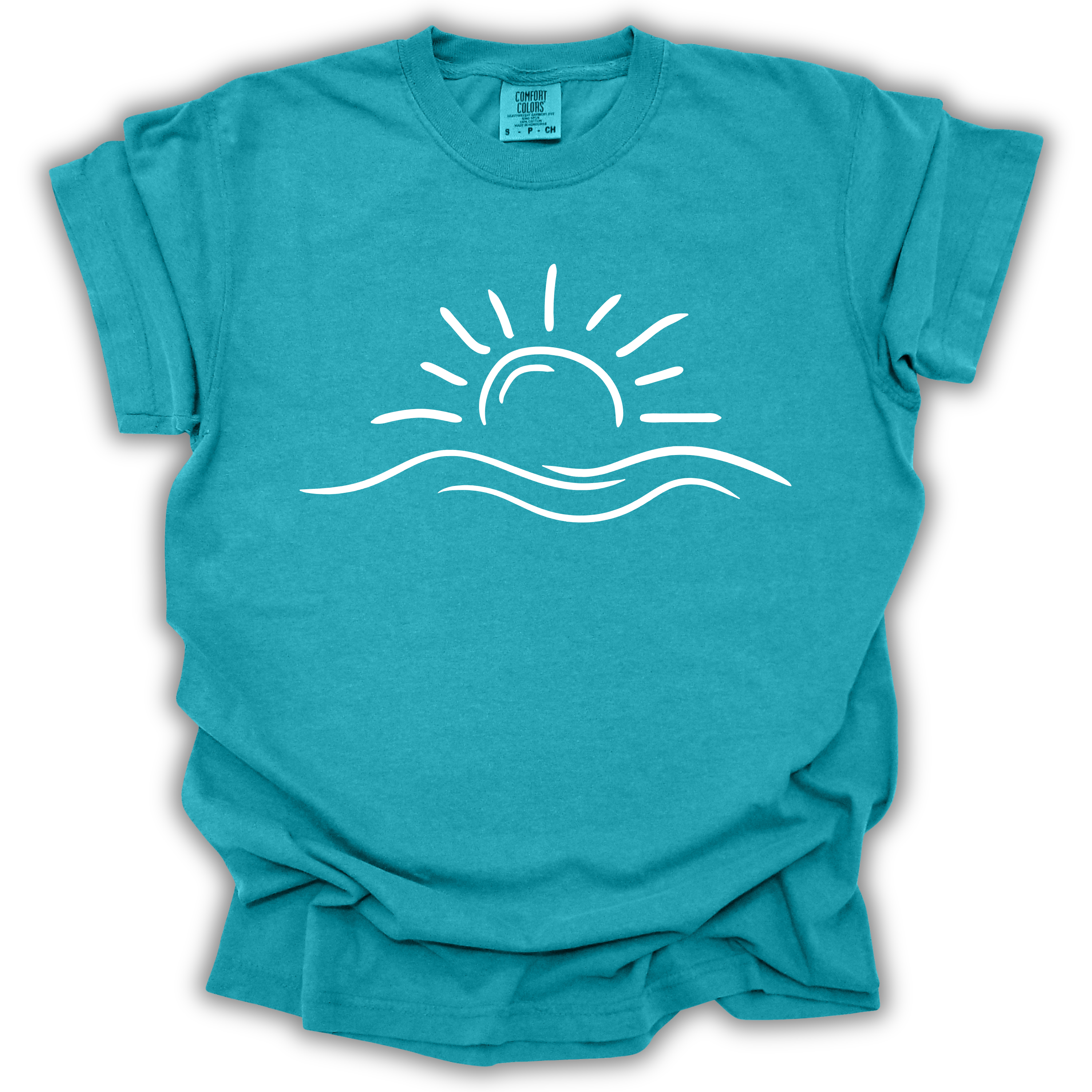 Sunrise Wave Tee - Comfort Colors Relaxed Fit