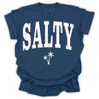 Salty Palm Tree Beach Tee – Comfort Colors Relaxed Fit