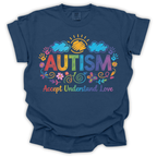 Autism Awareness Rainbow T-Shirt – Comfort Colors Relaxed Fit