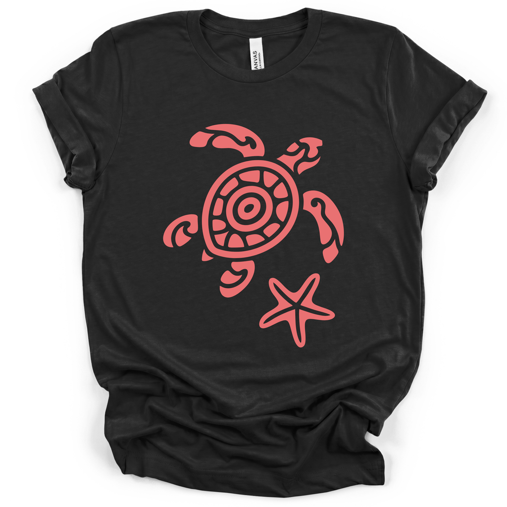 Sea Turtle & Starfish