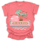 Beach Bum Palm Trees Tee – Comfort Colors Relaxed Fit