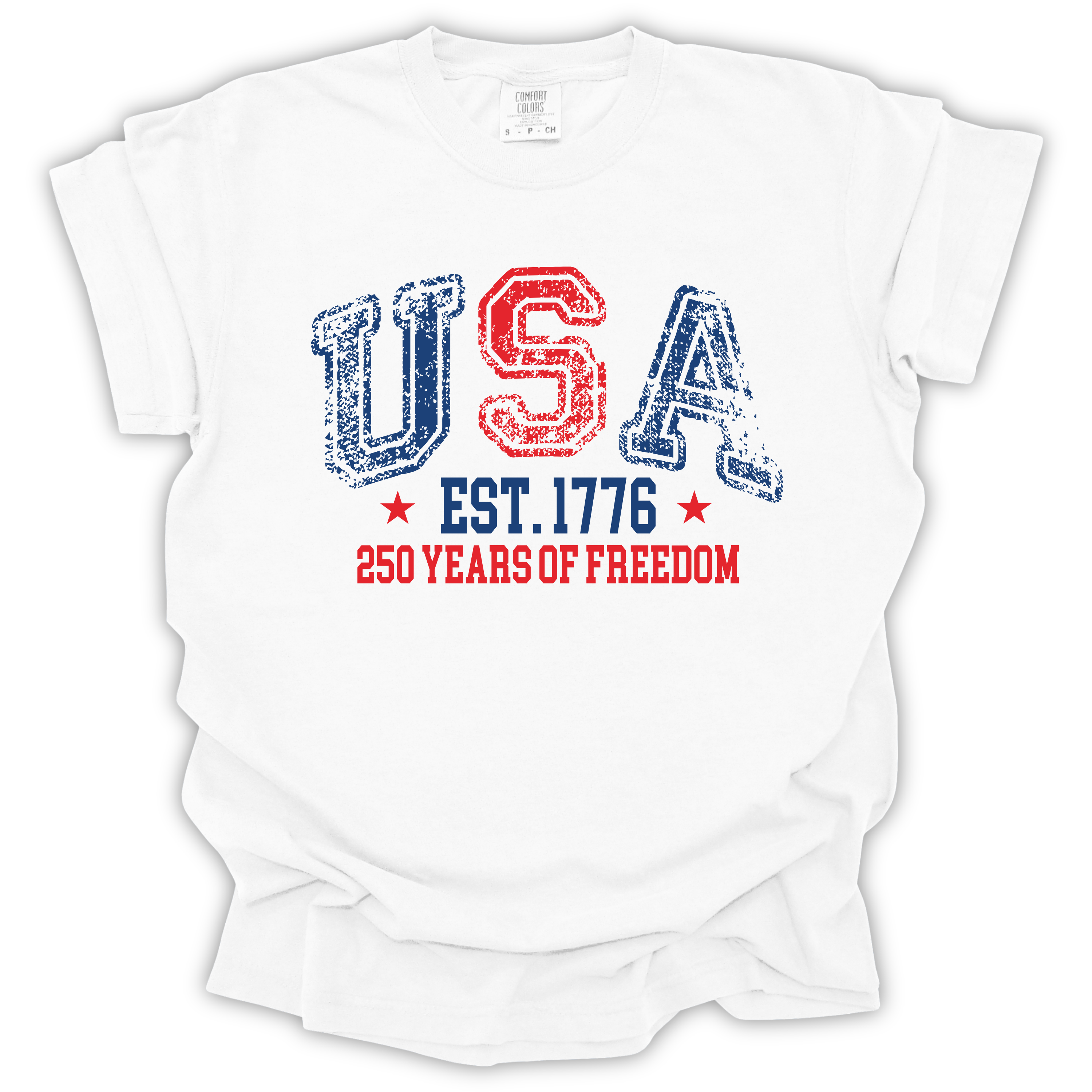 USA Add-On Tee $5 With Purchase - Comfort Colors Relaxed Fit