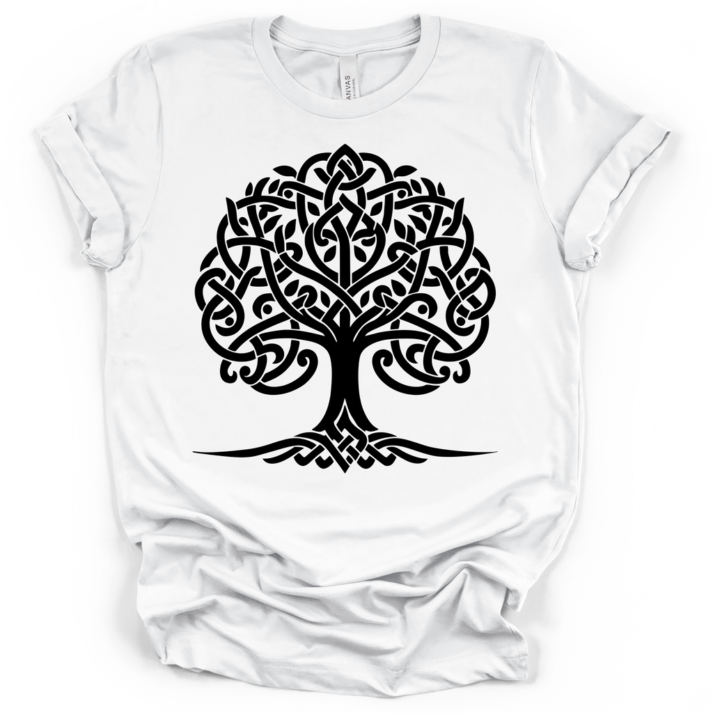 Celtic Tree of Life Tee – Bella + Canvas Modern Fit