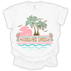 Beach Bum Palm Trees Tee – Comfort Colors Relaxed Fit