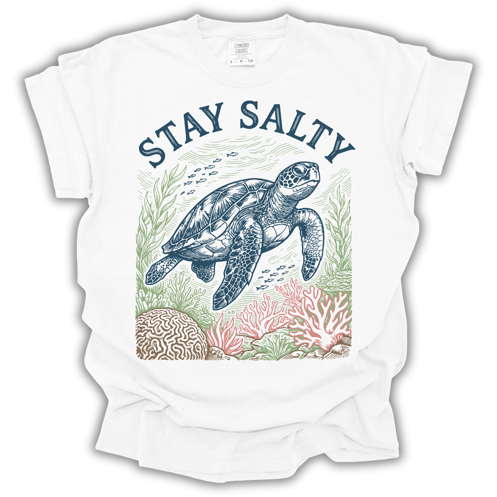 Stay Salty Sea Turtle