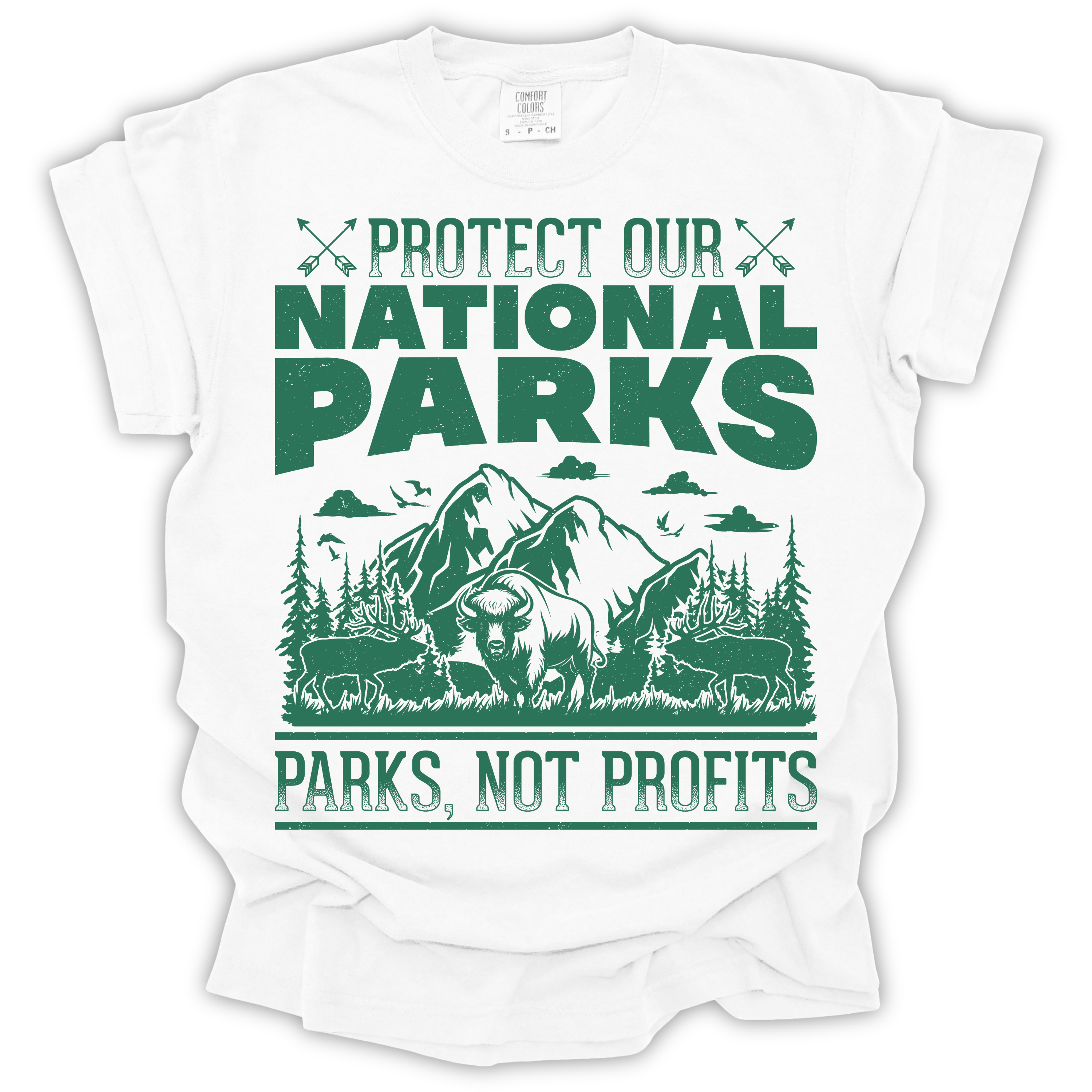 Protect Our National Parks Tee - Comfort Colors Relaxed Fit