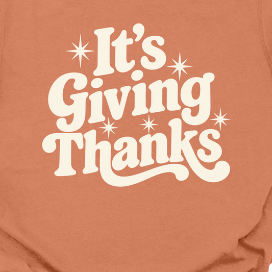 Giving Thanks
